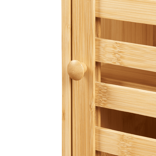 Móvel de parede para casa de banho Järfälla bambu 55x37x16cm - Natural en.casa