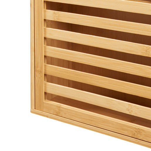 Móvel de parede para casa de banho Järfälla bambu 55x37x16cm - Natural en.casa
