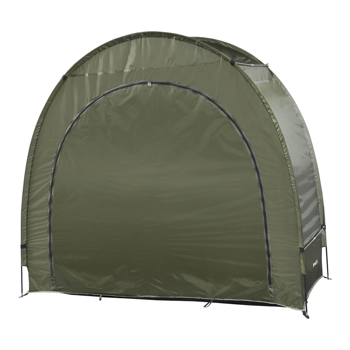 Carpa para 2 biciclitas bergendal portátil 198x84x160cm - verde [pro.tec]