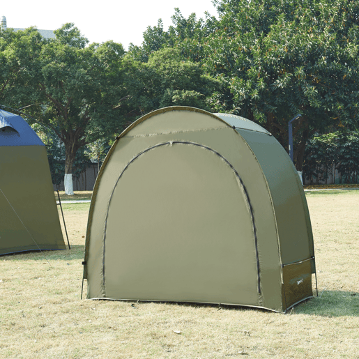 Tenda Bergendal portátil para 2 bicicletas 198x84x160cm - Verde pro.tec