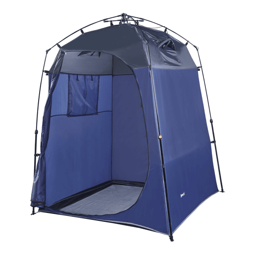 Tenda de duche Ayas tenda de campismo dobrável 150x150x200 cm - AzulCinza pro.tec
