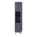 Armario alto Overath con 2 puertas MDF pino Armario alto Overath con 2 puertas MDF pino Gris