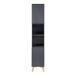 Armario alto Overath con 2 puertas MDF pino Armario alto Overath con 2 puertas MDF pino Gris