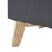 Armario alto Overath con 2 puertas MDF pino Armario alto Overath con 2 puertas MDF pino Gris