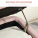 Banco de Almacenaje Poliéster, Espuma HOMCOM Banco de Almacenaje Poliéster, Espuma HOMCOM Rosa