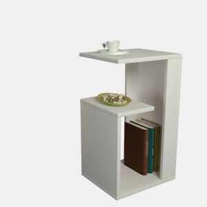 Mesa de centro com efeito madeira