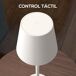 Lámpara de Mesa Metal HOMCOM, hogar - iluminación Lámpara de Mesa Metal HOMCOM, hogar - iluminación Blanco