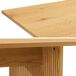 ALMA Conjunto de mesa y 2 bancos de estilo escandinavo ALMA Conjunto de mesa y 2 bancos de estilo escandinavo Natural