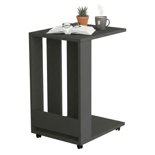 Mesa de centro com efeito madeira