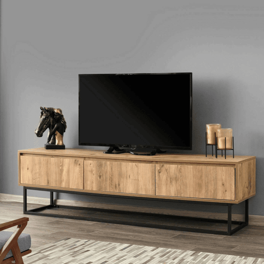 Móvel tv com efeito madeira Móvel tv com efeito madeira