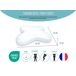 Almohada Mariposa Plana Viscoelástica Funda Algodón Almohada Mariposa Plana Viscoelástica Funda Algodón