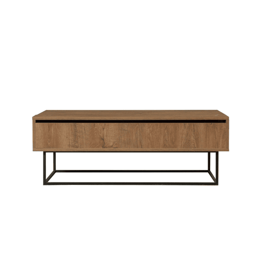 Mesa de centro com efeito madeira
