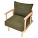 Beliani Sillón ASKER Beliani Sillón ASKER Verde Oscuro