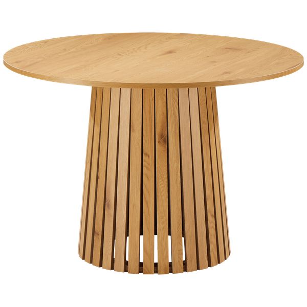Mesa de comedor redonda 110cm de estilo escandinavo liv