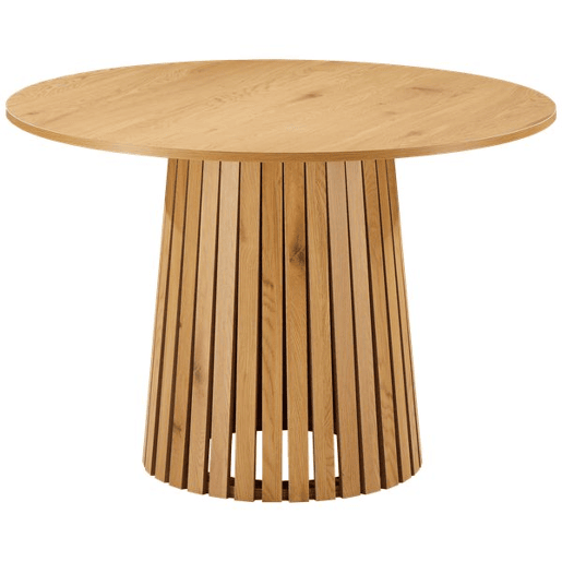 Mesa de comedor redonda 110cm de estilo escandinavo LIV