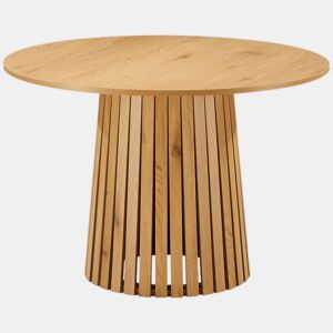Mesa de comedor redonda 110cm de estilo escandinavo LIV