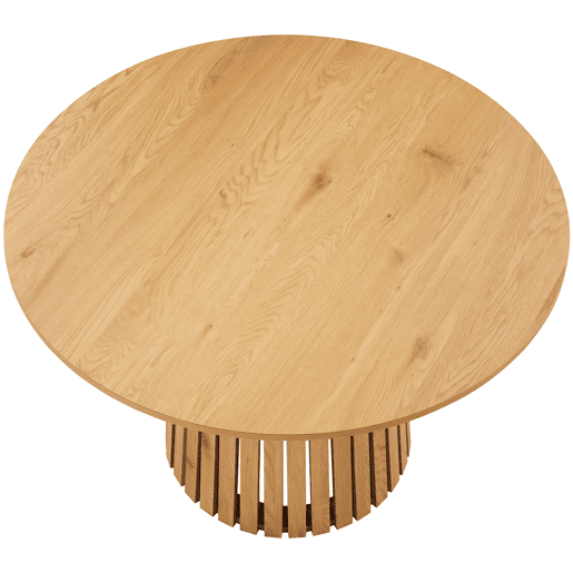 Mesa de comedor redonda 110cm de estilo escandinavo LIV