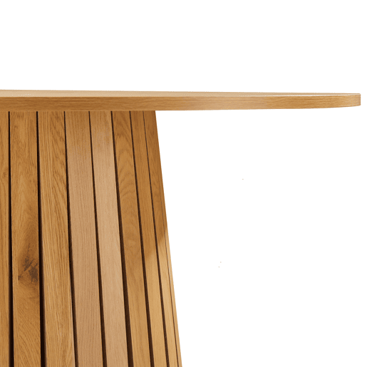 Mesa de comedor redonda 110cm de estilo escandinavo LIV