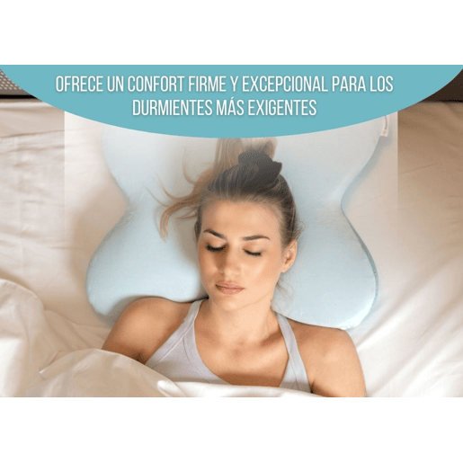 Almofada Borboleta Ergonómica Refrescante com Gel, Multiposições 53x43 cm