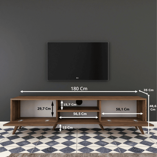 Móvel tv com efeito madeira Móvel tv com efeito madeira