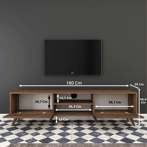 Móvel tv com efeito madeira Móvel tv com efeito madeira