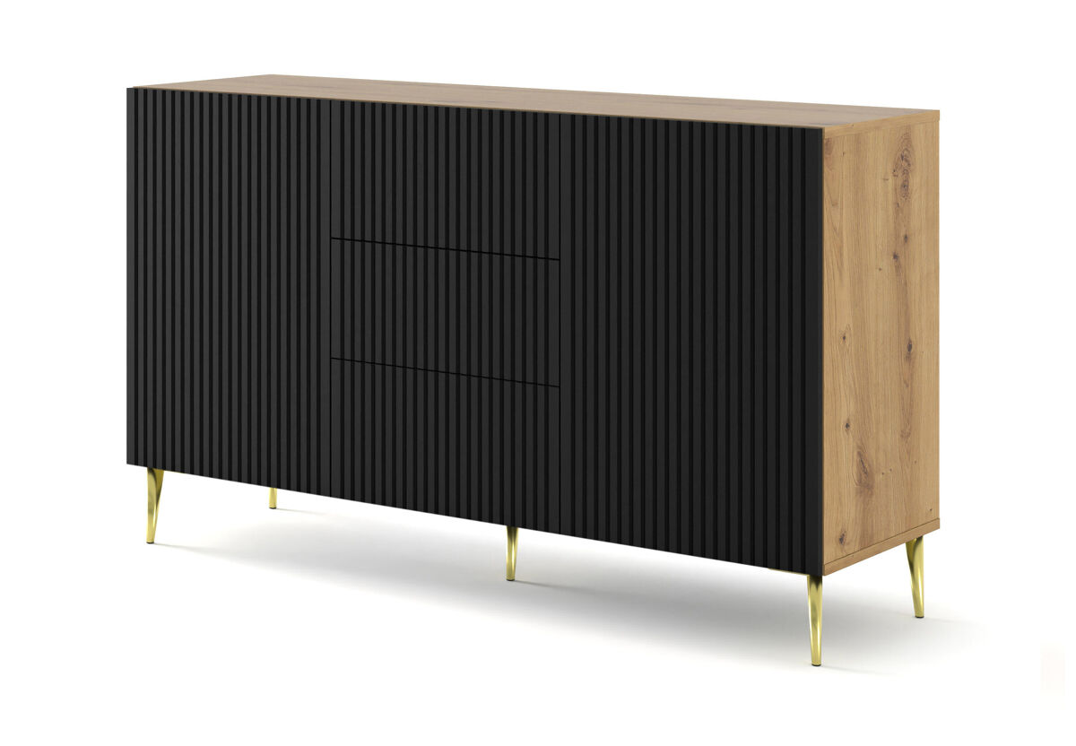 APARADOR RAVENNA B 150 Negro/ Madera