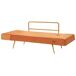 Beliani Sofá cama Terciopelo SAARELA Beliani Sofá cama Terciopelo SAARELA Naranja