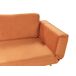 Beliani Sofá cama Terciopelo SAARELA Beliani Sofá cama Terciopelo SAARELA Naranja