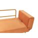 Beliani Sofá cama Terciopelo SAARELA Beliani Sofá cama Terciopelo SAARELA Naranja