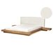 Beliani Cama LED MDF ZEN 308x229 Beliani Cama LED MDF ZEN 308x229 Madera Clara