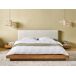 Beliani Cama LED MDF ZEN 308x229 Beliani Cama LED MDF ZEN 308x229 Madera Clara