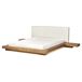 Beliani Cama LED MDF ZEN 308x229 Beliani Cama LED MDF ZEN 308x229 Madera Clara