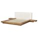 Beliani Cama LED MDF ZEN 308x229 Beliani Cama LED MDF ZEN 308x229 Madera Clara