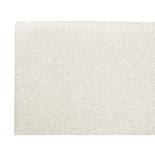 Cama com LED Bouclé ZEN 180 x 200 cm LED Freixo natural