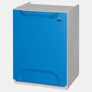 WELL HOME Lixeira em polipropileno azul, tanque 20L