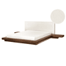 Beliani Cama com LED MDF ZEN