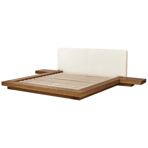 Cama de água Bouclé ZEN 180 x 200 cm Freixo natural