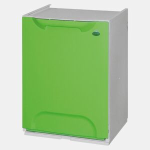 BEM CASA Lixeira de polipropileno verde. Tanque 20L