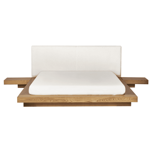 Cama Bouclé ZEN 160 x 200 cm Freixo natural