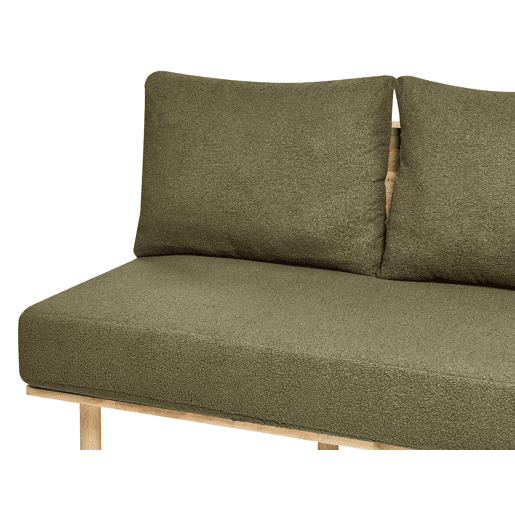 Beliani Sofá de 2 lugares Bouclé SALO Beliani Sofá de 2 lugares Bouclé SALO