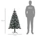Árbol de Navidad Plástico, Acero HOMCOM, hogar - decoración Árbol de Navidad Plástico, Acero HOMCOM, hogar - decoración Verde
