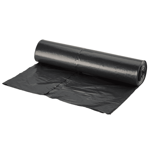 WELL HOME Contentor Fechado 110L Castanho Alt.88cm+10 sacos de lixo 120L