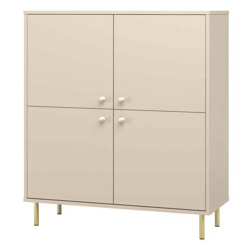 Aparador VENUS SB100 4D 100x40x113 Bege