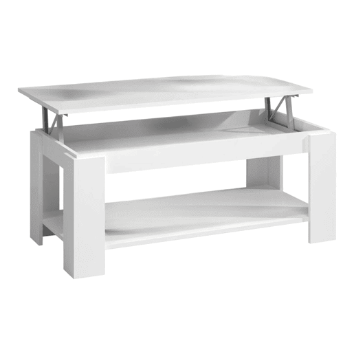 Mesa de centro com efeito madeira