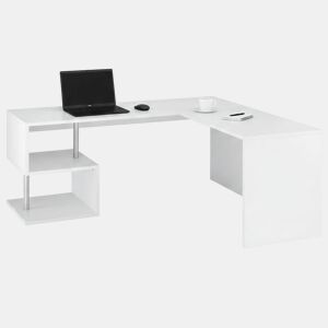 Mesa com efeito de madeira