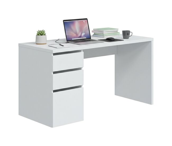 Mesa com efeito de madeira