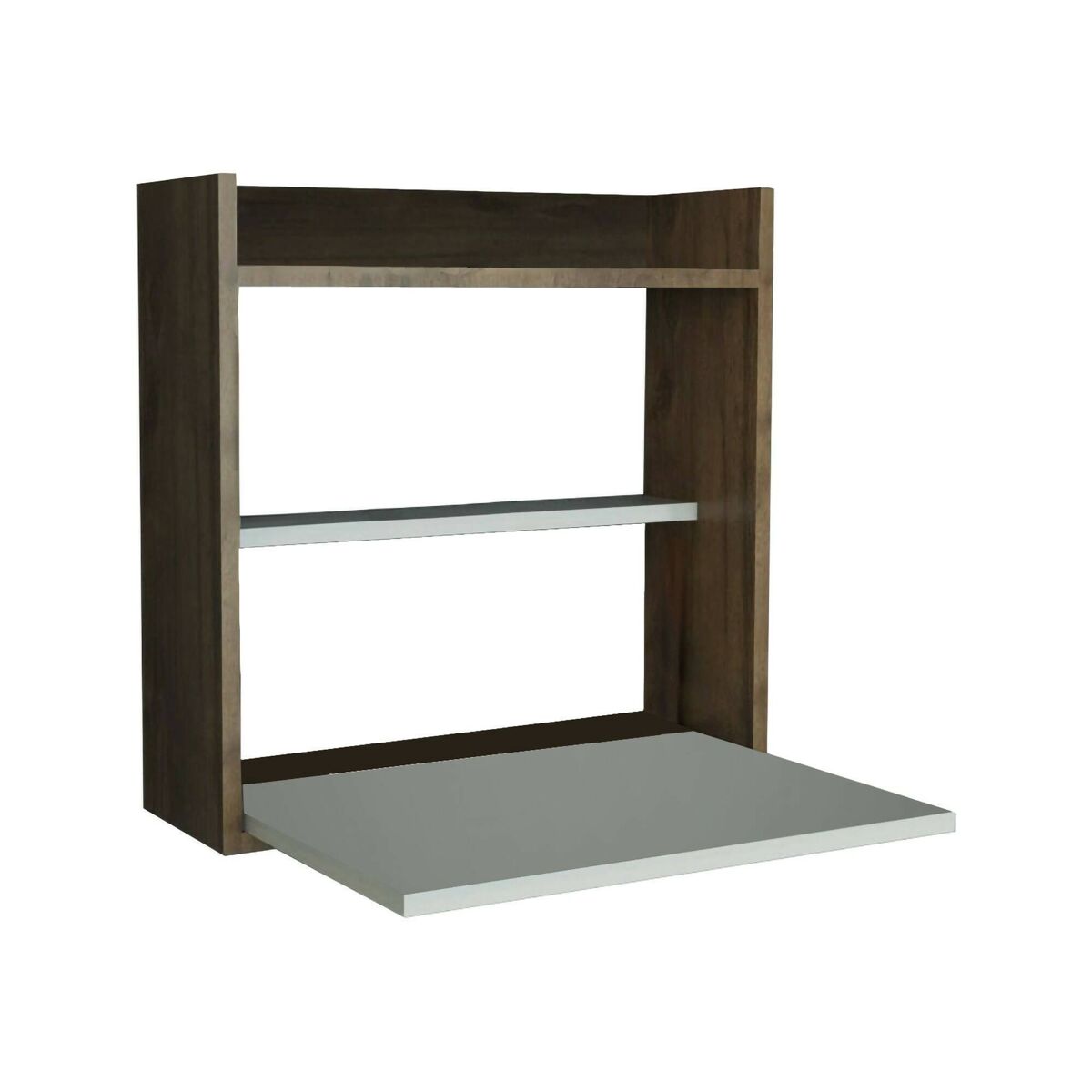 Mesa com efeito de madeira