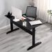 Mesa com efeito de madeira Mesa com efeito de madeira Negro