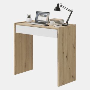 Mesa com efeito de madeira