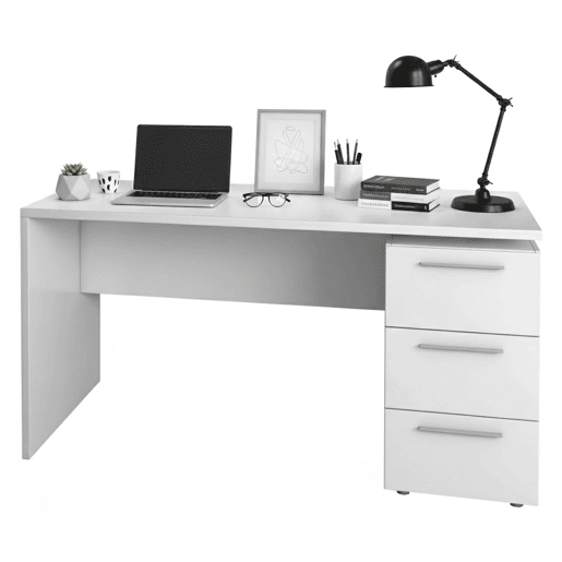 Mesa com efeito de madeira
